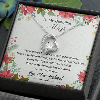 To My Wife - Forever Love Necklace - Thegiftio UK