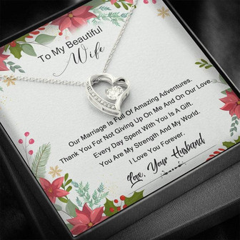 To My Wife - Forever Love Necklace - Thegiftio UK