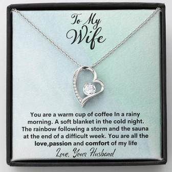 To My Wife - Forever Love Necklace - Thegiftio UK