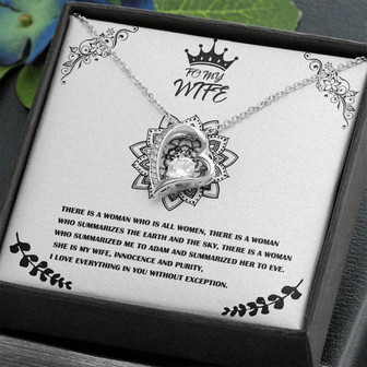 To My Wife - Forever Love Necklace - Thegiftio UK