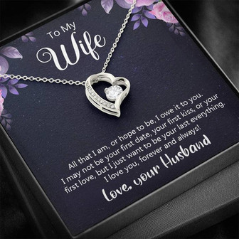 To My Wife - Forever Love Necklace - Thegiftio UK
