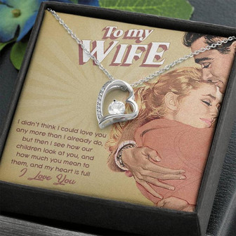 To My Wife - Forever Love Necklace - Thegiftio UK
