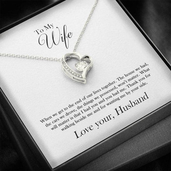 To My Wife - Forever Love Necklace - Thegiftio UK