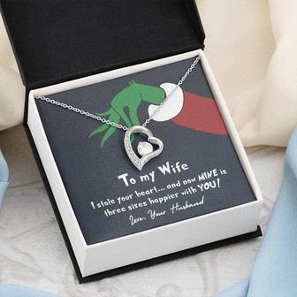 To My Wife - I Stole Your Heart - Forever Love Necklace - Thegiftio UK