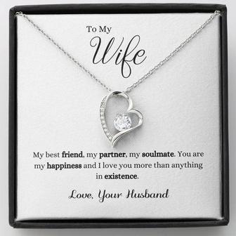 To My Wife - You Are My Happiness - Forever Love Necklace