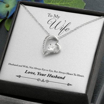 To My Wife Dazzling Forever Love Necklace - Thegiftio UK