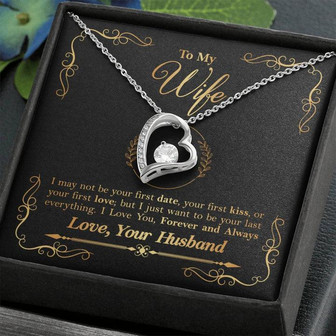 To My Wife Forever Love Necklace - Anniversary Gift For Wife - Thegiftio UK