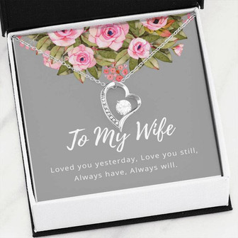 "To My Wife" Forever Love Necklace - Thegiftio UK