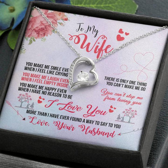 To My Wife Forever Love Necklace - Thegiftio UK