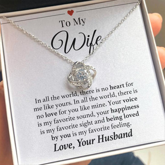 To My Wife Forever Love Necklace - Thegiftio UK