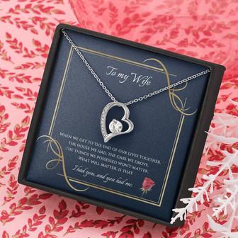 To My Wife Forever Love Necklace - Thegiftio UK