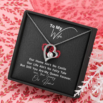 To My Wife Forever Love Necklace - Thegiftio UK