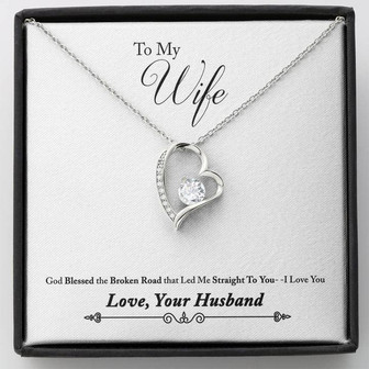 To My Wife Forever Love Necklace - Thegiftio UK