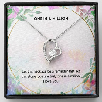 To My Wife, One In A Million - Forever Love Necklace - Thegiftio UK