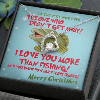 To The Best Wife Ever | Forever Love Necklace - Thegiftio UK