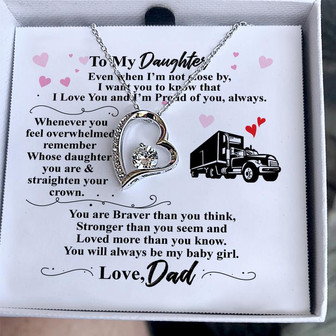 Trucker's Daughter - Forever Love Necklace - Thegiftio UK