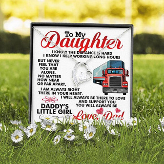 Trucker's Daughter- Forever Love Necklace - Thegiftio UK