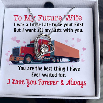 Trucker's Future Wife - Forever Love Necklace - Thegiftio UK