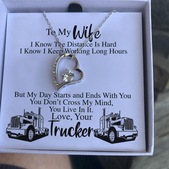 Trucker's Wife - Forever Love Necklace - Thegiftio UK
