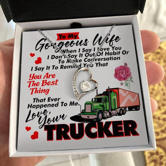 Trucker's Wife - Forever Love Necklace - Thegiftio UK