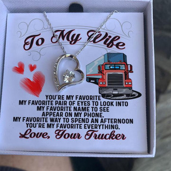 Trucker's Wife - Forever Love Necklace - Thegiftio UK
