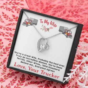 Trucker's Wife - Forever Love Necklace - Thegiftio
