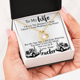Trucker's Wife - Forever Love Necklace - Thegiftio UK