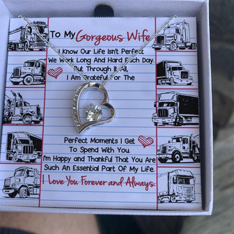 Trucker's Wife- Forever Love Necklace - Thegiftio UK