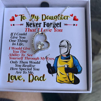 Welder's Daughter - Forever Love Necklace - Thegiftio UK