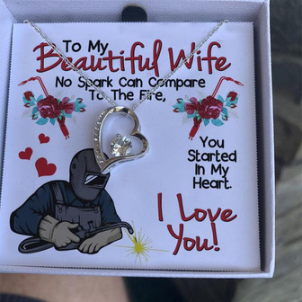 Welder's Wife- Forever Love Necklace - Thegiftio UK