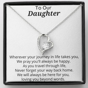 Wherever Your Journey In Life - Forever Love Necklace