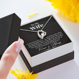 Wife Annoying Husband Forever Love Necklace - Thegiftio UK
