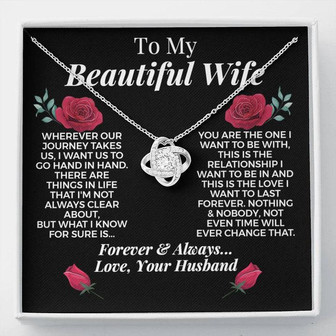 Wife Forever Love Necklace - Thegiftio UK