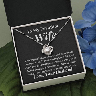 Wife Forever Love Necklace - Thegiftio UK