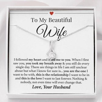 Wife Forever Love Necklace - Thegiftio UK