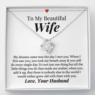 Wife Forever Love Necklace - Thegiftio UK