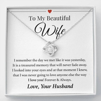 Wife Forever Love Necklace - Thegiftio UK
