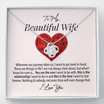 Wife Forever Love Necklace - Thegiftio UK