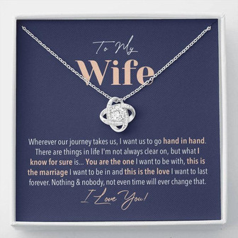 Wife Forever Love Necklace - Thegiftio UK