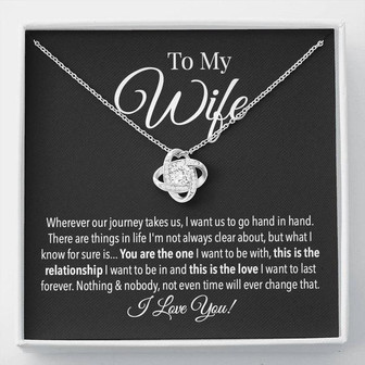 Wife Forever Love Necklace - Thegiftio UK