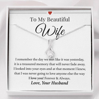 Wife Forever Love Necklace - Thegiftio UK