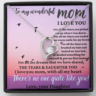 Wonderful Mom Forever Love Necklace - Thegiftio UK