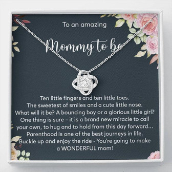 A Wonderful Mom - Love Knot Necklace - Thegiftio UK