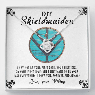 To My Shieldmaiden From Your Viking - Love Knot Necklace - Thegiftio UK