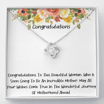 An Incredible Women - Love Knot Necklace - Thegiftio UK