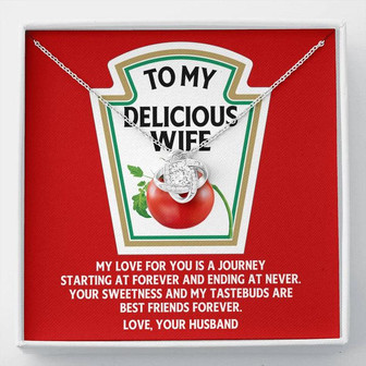 Delicious Wife Love Knot Necklace - Thegiftio UK