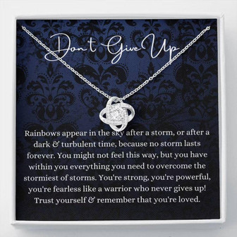 Encouragement Gift, Sympathy Gift Necklace, Uplifting Gifts For Women - Thegiftio UK