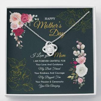 Gift For Mom - Forever Grateful- The Love Knot Necklace - Thegiftio UK