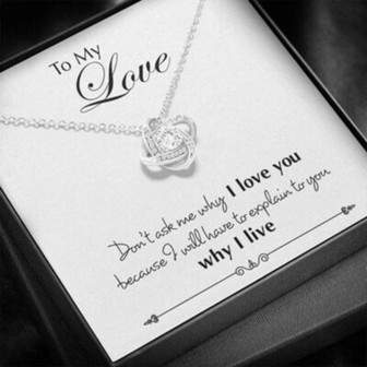 Girlfriend Necklace, Anniversary Gift For Girlfriend, Romantic, Gift For Girlfriend, Future Wife - Thegiftio UK