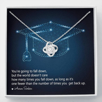 Graduation Gift - Love Knot Necklace - Thegiftio UK